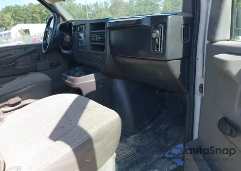 2008 Chevrolet Express Work Van from USA, damaged, VIN 1GCFG15X481106927